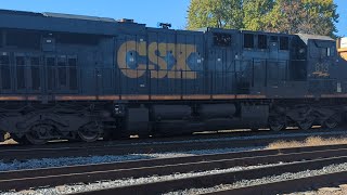 CSX Hanover sub local L 137 leaving Gettysburg [upl. by Phila453]