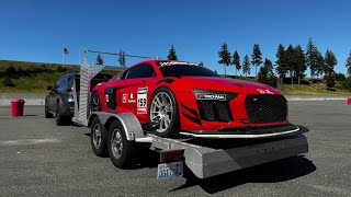 Ridge Motorsports Park Audi R8 14053 [upl. by Oinotnaocram833]