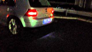 VOLKWAGEN GOLF 4 GTI 18T DECAT SOUND AND FLAME [upl. by Hoisch]