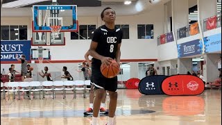 CJ Williams 2028 Under Armour OneSix Invitational Highlights [upl. by Gnni]