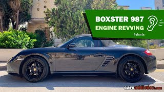 Porsche Boxster 987 Exhaust Sound [upl. by Laina]