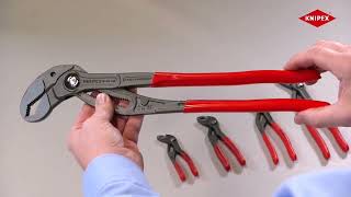 KNIPEX 87 01 400 Cobra® XL Pipe Wrench and Water Pump Pliers [upl. by Alister]