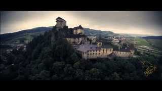 Slovakia  Orava Castle  AERIAL SHOTS 1080p HD [upl. by Nevets204]