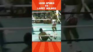 Larry Holmes Vs Leon Spinks  1981 boxing heavyweightboxer [upl. by Enniroc]