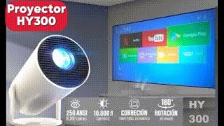 Configurar proyector android hy300 wifi completo [upl. by Steel]