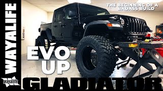 Jeep Gladiator Truck Build by EVO Manufacturing  The Beginning of a Badass JT Pickup [upl. by Tarkany]