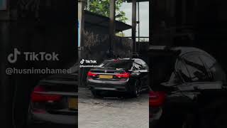 BMW 740le Sri Lanka  washing black srilanka viral calm usa simpsons [upl. by Lledniw]