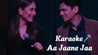 Aa Jane Jaa 🎤Karaoke Song  With Scrolling Lyrics  Jaane Jaan  With Neha Kakkar 😍 [upl. by Renba]