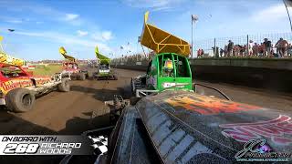 BriSCA F1 on board 268 texel 2024 Forward cam [upl. by Lytsyrk787]