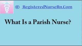 Parish Nurse  Church or Spiritual Nurse Salary and Job Description [upl. by Nahtnanhoj872]