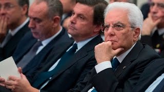 il Presidente Mattarella al simposio dal titolo quotObbligati a crescerequot [upl. by Nahtahoj667]