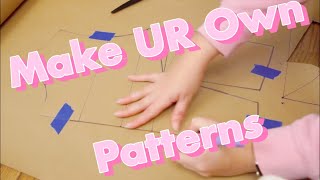 ✏️ 3 Minute Guide to Home Made Sewing Patterns 📐 [upl. by Biddle]