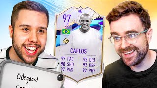 SQUAD BUILDER SHOWDOWN vs A PRO FIFA PLAYER [upl. by Carlisle]