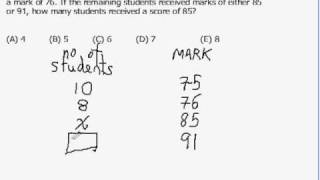 GMAT Math  Statistics  Manhattan Review GMAT Prep [upl. by Auqemahs46]