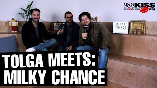 Interview MILKY CHANCE quotSimpsonsquot new album amp Ariana Grande [upl. by Eleahcim]