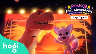 TyrannosaurusRex｜Pinkfong SingAlong Movie2 Wonderstar Concert｜Lets dance with Pinkfong [upl. by Kcirttap]