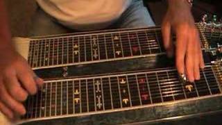 Beginner Pedal Steel Cross Picking B Pedal Coordination [upl. by Polloch664]