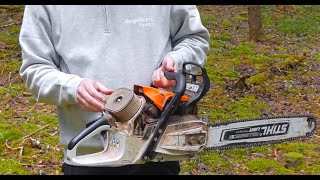 Stihl MS 500i  LongTerm Test Of Performance In Hard Conditions [upl. by Argyle]