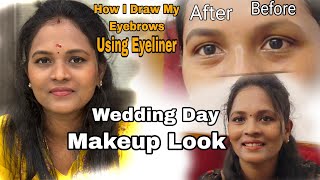 My Make up Routine 😍  Wedding Day Make Up Look  Bharya Vlogs [upl. by Cutcliffe]