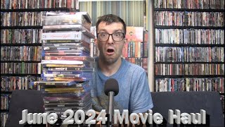 June 2024 4K amp Blu Ray Movie Haul [upl. by Drofla]