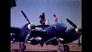 P38 Lightning UNSEEN FOOTAGE 19441945 [upl. by Karoly]