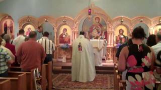 Maronite Liturgy at St Ann Melkite Catholic Church in Waterford CT [upl. by Obe]