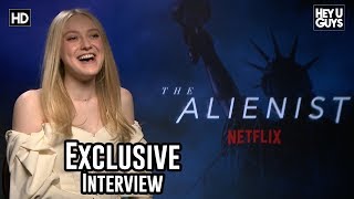 Dakota Fanning on breaking down barriers in The Alienist  Exclusive Interview [upl. by Maxey]