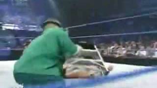 Hornswoggle Does a High Risk Mini Ladder Move [upl. by Biddick752]