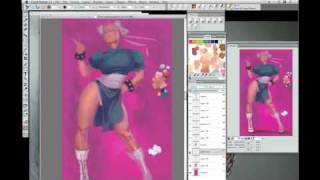 Illustration Workspace for Corel® Painter™ 12 by Painter Master Mike Thompson  Part 2 [upl. by Kceb]