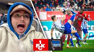 GEISTESKRANK Hertha vs Kaiserslautern Stadionvlog 🏟️ [upl. by Nuris869]