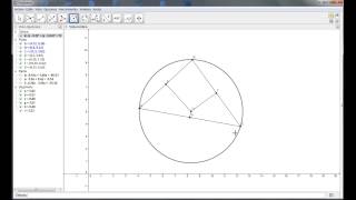 Baricentro circuncentro incentro y ortocentro con Geogebra [upl. by Giesecke]