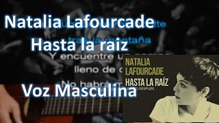 Hasta la raiz  Karaoke full voz Maculina Natalia Lafourcade [upl. by Anastice718]