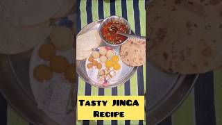 Tasty Jinga masala recipe cooking youtubeshorts subscribe [upl. by Llirrem748]