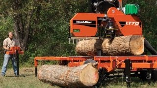 LT70 High Production Portable Sawmill Walkthrough  WoodMizer [upl. by Marka677]