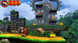 Donkey Kong Country Returns 3D  Emulador Citra  3DS [upl. by Namzzaj]