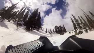 SkiDoo Aerocharger Turbo Pull at Snowy Range WY [upl. by Eenahc]