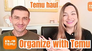 Mega TEMU Haul  🧡 Organizer Haushalt Küche 🧡 so viele nützliche Teile wir sind begeistert 😍 [upl. by Patin]