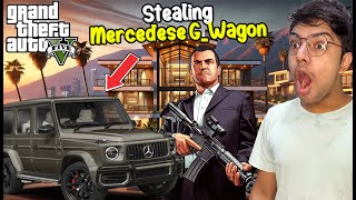 Stealing a Rich Gang Leaders Mercedes AMG GWagon In Gta 5  GTA V GAMEPLAY 2 [upl. by Idet]