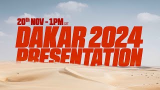 🇪🇸 Presentación oficial del Dakar2024 [upl. by Haseefan]