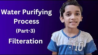 Water Purifying Process  Filtration [upl. by Aneekal]