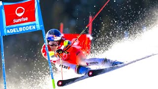 FIS Alpine Ski World Cup  Mens Giant Slalom RUN 1  Adelboden SUI  2024 [upl. by Nautna]