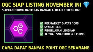 AIRDROP TELEGRAM LISTING  AIRDROP OGC LISTING NOVEMBER  PROJECT AIRDROP DENGAN PERMARKET TINGGI [upl. by Genevieve910]