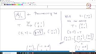 Lec 07 Classification of 2 dimensional representation of two dimensional nonabelian Lie algebra [upl. by Happ]