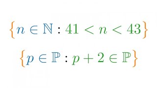 Unendliche Mengen und beschreibende Mengenschreibweise Vorkurs Mathematik [upl. by Pederson]