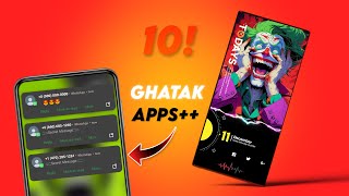 10 Exciting New Android Customization Hacks and Secret Apps For Pro Users 😱 Best Apps [upl. by Ecinert]