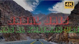 Jabal Jais Mountain Descent in 4K A Breathtaking Drive from the Summit to Ras Al Khaimah [upl. by Ahsiadal720]