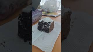 Chocolate drizzled white cream cake [upl. by Blessington]