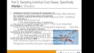 Fetal Acidemia and Umbilical Cord Gases [upl. by Arabel]