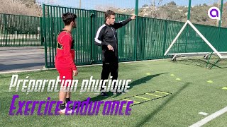 Exercice football  Endurance sans ballon [upl. by Saddler]