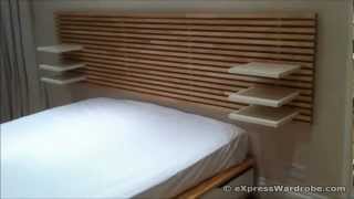 IKEA Mandal Storage Bed with Headboard [upl. by Ecnerewal357]